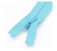 WEKONUMEX Cerniera di Ricambio per Cucito, Confezione da 5 Cerniere A Spirale in Nylon Invisibili A Due Vie, Multicolori, 18-60 cm, for Cucito Artigianale(Lake Blue,60cm)