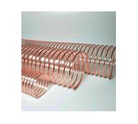 WEKONUMEX Condotto in Poliuretano PU, Tubo Flessibile for Vuoto Industriale in PU, Rinforzato con Filo d'Acciaio, 100 cm, Diametro Interno 20-600 mm(25mm/0.93mm)