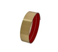 WEKONUMEX Copertura in Acciaio Inossidabile per battiscopa, Battiscopa in Acciaio Inox, Staccabile e Adesiva, Multicolore, 9,8-16,4 Piedi x 3,15 Pollici(Brushed Gold,16.4FT x 3.15IN)
