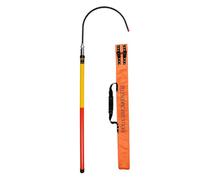WEKONUMEX Gancio di salvataggio isolato ad alta tensione, Palo di salvataggio con gancio isolato ad alta tensione retrattile for emergenze multicolore di diverse dimensioni(Red/Yellow,2m/6.6ft)