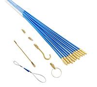 WEKONUMEX manovra del Cavo, Cavo in Fibra di Vetro for Cavi a Nastro for Pesci, Bastoncino for Pesci, Filo Elettrico collegabile, Kit for Cavi collegabili, Tirante for Cavi, Strumento for Spingere