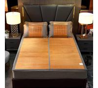 WEKONUMEX Materassino rinfrescante in bambù per L'Estate, Materassino da Letto in bambù Multicolore, Diverse Misure(Color a,100x190cm)