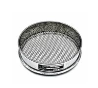 WEKONUMEX Setaccio da Laboratorio, Setaccio for Test di soia, Riso, Farina di Sesamo, Maglia Metallica in Acciaio Inox 304, Telaio Cromato, Maglia da 150 mm, 4-10(8 Mesh)