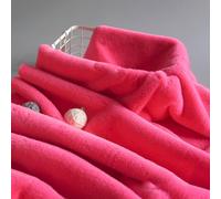 WEKONUMEX Soffice Pelliccia Artigianale, Tessuto in Pelliccia Sintetica, Morbido e Carino, Pelo Lungo da 10 mm, Tessuto in Pelliccia Sintetica Artificiale, Mezzo Metro(Rose)