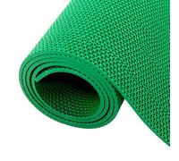WEKONUMEX Tappetino di drenaggio in PVC, Tappetino di drenaggio in PVC Grigio, Confezione da 12, Misure Multiple, Spessore 4,5 mm/5 mm, a Forma di S, Cavo, Taglio Libero(Green,90x300x0.5cm)