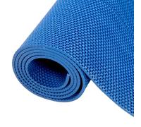 WEKONUMEX Tappetino di drenaggio in PVC, Tappetino di drenaggio in PVC Grigio, Confezione da 12, Misure Multiple, Spessore 4,5 mm/5 mm, a Forma di S, Cavo, Taglio Libero(Blue,90x500x0.5cm)