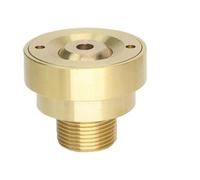 WEKONUMEX Ugello per Fontana Colonna, Irrigatori in Ottone, ugelli rotanti for fontane, for Giardinaggio, laghetti, Esterni, Testina di spruzzo Dritta(NX1PCS)