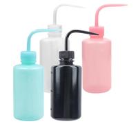 Wekuw 4 pezzi Flacone da Spremere, Annaffiatoi in Plastica, 250 ml Bottiglie di Plastica da Spremere, in LDPE con Bocca Stretta, Squeeze Wash Bottle, per il Giardinaggio, l'irrigazione delle Piante