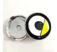 WEKUW 4 Pezzi Tappi Coprimozzi, per Smart Fortwo Forfour 453 451 450 60mm Accessori Auto Protezione dalla Antipolvere per Ruote coprimozzo coprimozzi coprimozzo Centrale,B