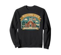 Welcome Back Class Is in Session Schoolhouse Felpa