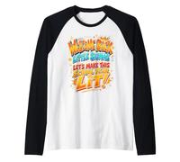 Welcome Back Little Sigmas Let's Make This School Year Lit Maglia con Maniche Raglan