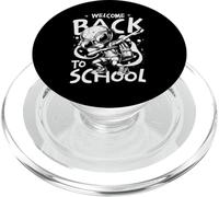 Welcome Back To School Alien Dab Illustration Cool Student PopSockets PopGrip per MagSafe