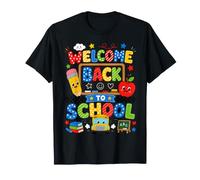 Welcome Back To School Cute School Supplies Teacher Maglietta