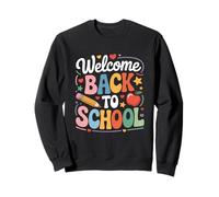 Welcome Back To School Cute Teacher First Day Of School Fun Felpa