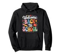 Welcome Back To School Cute Teacher First Day Of School Fun Felpa con Cappuccio