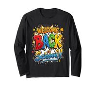 Welcome Back to School Maglia a Manica