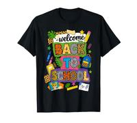 Welcome Back To School Safari Animals Teacher Classroom Kids Maglietta