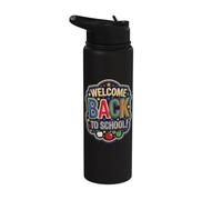 Welcome Back to School Stainless Steel Insulated Water Bottle