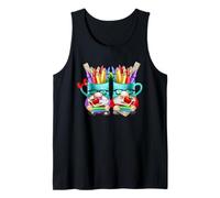 Welcome Back To School Teacher with Funny School Kids Gnomes Canotta