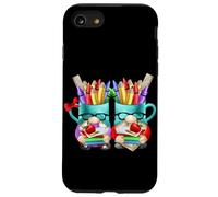 Welcome Back To School Teacher With Funny School Kids Gnomes Custodia per iPhone SE (2020) / 7/8