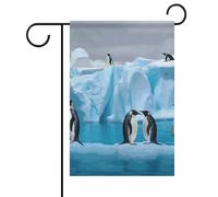 Welcome Garden Flag The Iceberg Bandiere Yard Portico Casa Bandiera Stagionale Double Face Bandiera per la casa Outdoor Cortile Patio Prato Decorazioni da giardino 30,5 x 45,7 cm