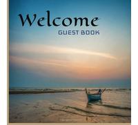 Welcome Guestbook: Welcome and thanks for visiting. Vistor guest book for Airbnb, VRBO, Bed and Breakfast so guest can share their experiences and leave notes for future visitators.