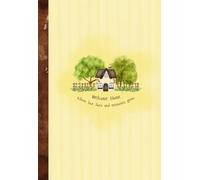 Welcome home housewarming gift notebook: A Cute & Cozy Notebook Featuring a Watercolor House and Nature-Inspired Design | 6.5 x 9.5 inches | Watercolor House Art for Journaling & Planning