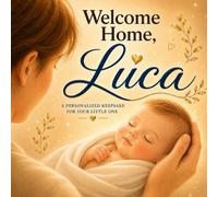 Welcome Home, Luca: A Personalized Keepsake Story to Welcome Your Baby Home