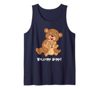 Welcome Home! T-Shirt Orsacchiotto a Braccia Aperte Canotta