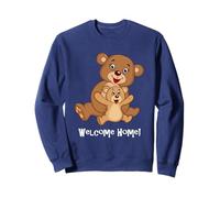 Welcome Home! T-Shirt Orsacchiotto a Braccia Aperte Felpa