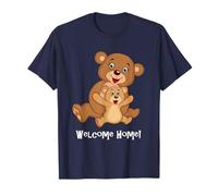 Welcome Home! T-shirt Orsacchiotto a braccia aperte Maglietta