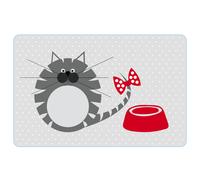 Welcome Kit Kitten Accessori per pappa: Sottociotola + Ciotola + Fontanella - Sottociotola + Ciotola Karlie Ascar rosa + Fontanella Catit