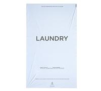 WELCOME Sacchetti per lavanderia Hospitality - 35,5 x 61 cm - Sacchetti per lavanderia hotel - Chiusura a strappo in plastica bianca (confezione da 1000)