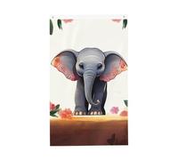 Welcome Spring Flag Lucky Elephant Garden flag 3 x 5 Ft Outdoor Flag Banner Brezza Bandiera Bandiera a prova di sbiadimento Bandiere per la casa Decorazione esterna interna