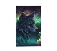 Welcome Spring Flag Wolf Garden flag 3 x 5 Ft Outdoor Flag Banner Brezza Bandiera Bandiera a prova di sbiadimento Bandiere per la casa Decorazione esterna interna