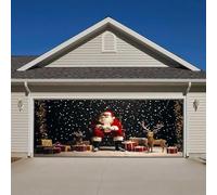 Welcome, striscione natalizia, 7 striscioni di Natale per il garage: date questo Natale una dichiarazione festiva con il nostro striscione da garage, perfetto per festeggiare il periodo natalizio