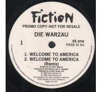 WELCOME TO AMERICA 12" SINGLE UK FICTION 1989