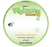 Welcome to America 2 Student Book & Workbook - DVD Video PAL