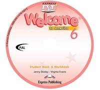 Welcome to America 6 Student Book & Workbook - DVD Video PAL