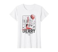 Welcome To Derry Capitol Theatre Maglietta, Donna, Bianco, XL