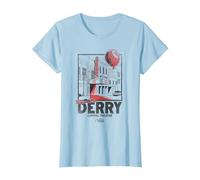 Welcome To Derry Capitol Theatre Maglietta, Donna, Celeste, 3XL