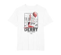 Welcome To Derry Capitol Theatre Maglietta, Uomo Taglie Grandi, Bianco, 3X Tall