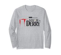 Welcome To Derry Logo Maglia a Manica