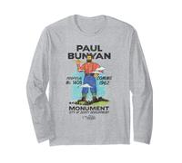 Welcome To Derry Paul Bunyan Monument Maglia a Manica