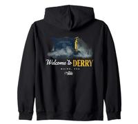 Welcome To Derry Pennywise Cart Felpa con Cappuccio