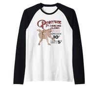 Welcome To Derry Pennywise Circus Poster Maglia con Maniche Raglan
