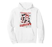 Welcome To Derry Pennywise Crossword Puzzle Felpa con Cappuccio