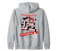 Welcome To Derry Pennywise Crossword Puzzle Felpa con Cappuccio