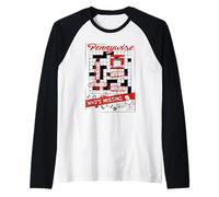 Welcome To Derry Pennywise Crossword Puzzle Maglia con Maniche Raglan