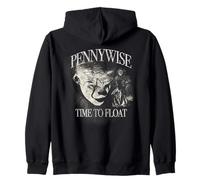 Welcome To Derry Time To Float Pennywise Felpa con Cappuccio